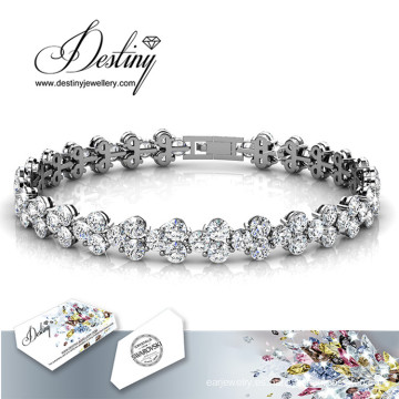 Destino joyería cristal de Swarovski princesa pulsera